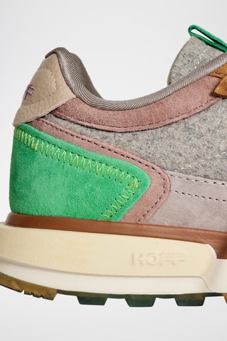 Sneakers in pelle Siberia - Kaki