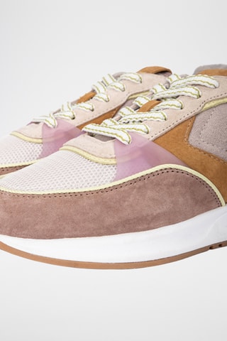 Sneakers in pelle Leith - Beige