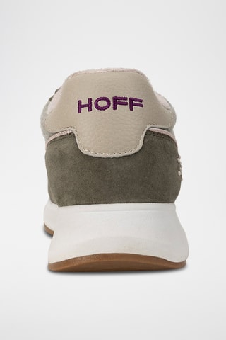 Sneakers in pelle Dalston - Beige e rosa