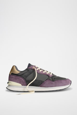 Sneakers in pelle Gulfport - Viola e antracite