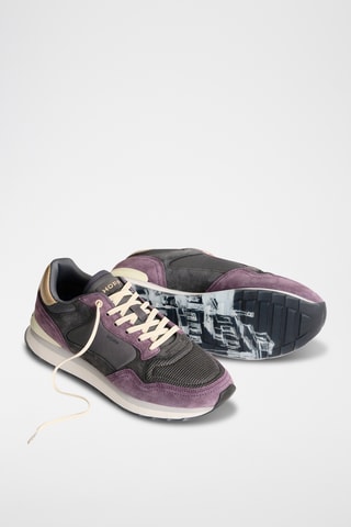 Sneakers in pelle Gulfport - Viola e antracite