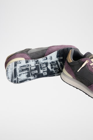 Sneakers in pelle Gulfport - Viola e antracite