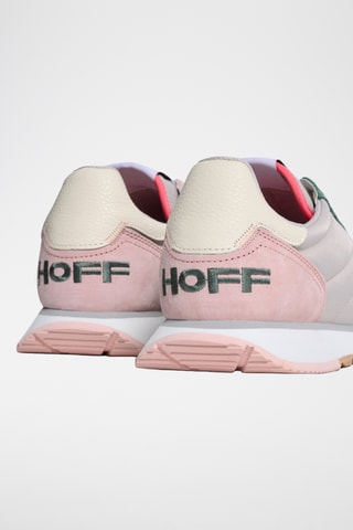 Sneakers in pelle Syracuse - Verde e rosa