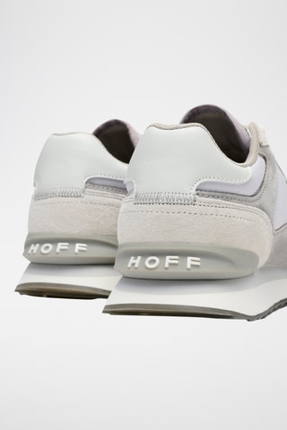 Sneakers in pelle Lille - Bianco e grigio