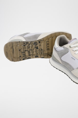 Sneakers in pelle Lille - Bianco e grigio