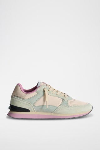 Sneakers in pelle Salzburg - Lilla e crema