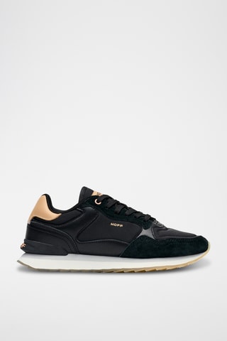 Sneakers in pelle New York - Nero