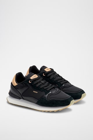 Sneakers in pelle New York - Nero