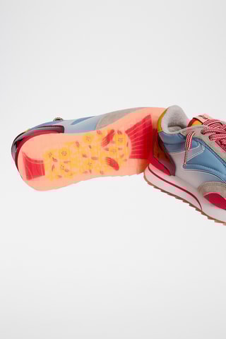 Sneakers in pelle Peony - Blu