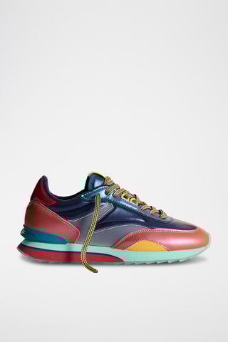 Sneakers The Clydes - Blu e rosa
