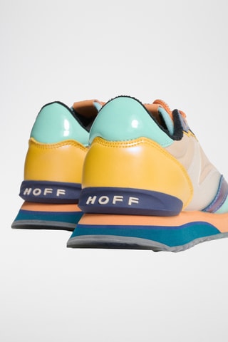 Sneakers Dahlia - Beige e arancione