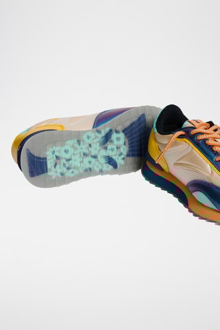 Sneakers Dahlia - Beige e arancione