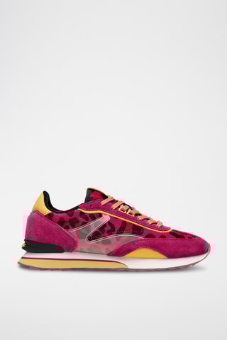 Sneakers in pelle Lady - Rosa
