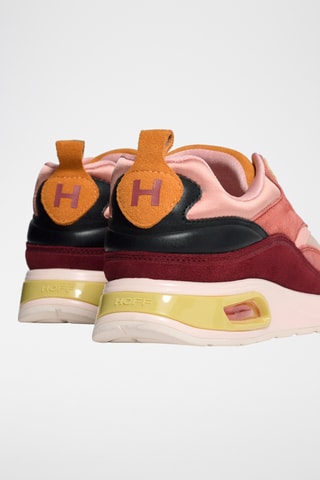 Sneakers in pelle Marcana - Bordeaux