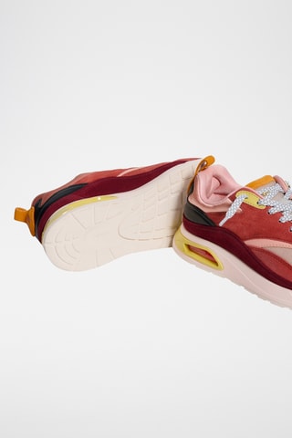 Sneakers in pelle Marcana - Bordeaux