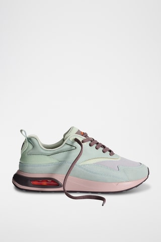 Sneakers in pelle Atomium - Verde