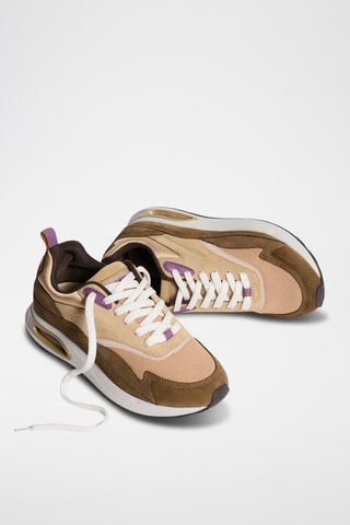 Sneakers in pelle Todaï - Marrone