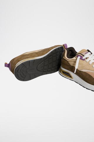 Sneakers in pelle Todaï - Marrone