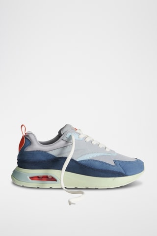 Sneakers in pelle Goldent Gate - Blu