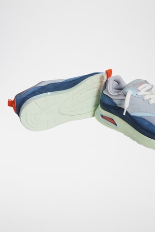 Sneakers in pelle Goldent Gate - Blu