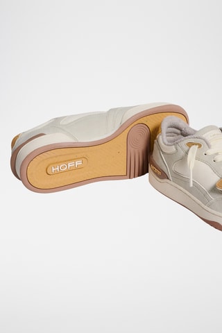 Sneakers in pelle Vinyl - Beige
