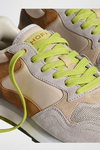 Sneakers in pelle Sevilla - Marrone