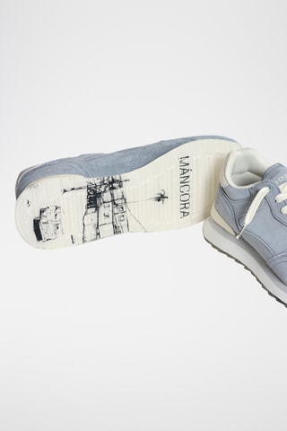 Sneakers in pelle scamosciata Mancora - Blu