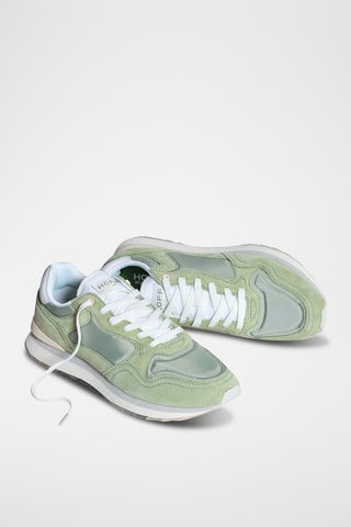 Sneakers in pelle Medellin - Kaki