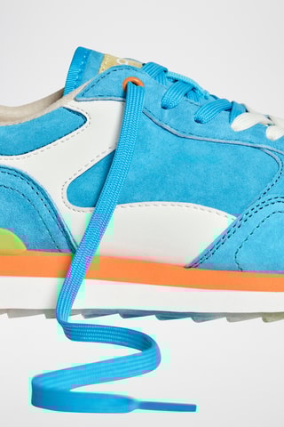 Sneakers in pelle Caelum - Blu