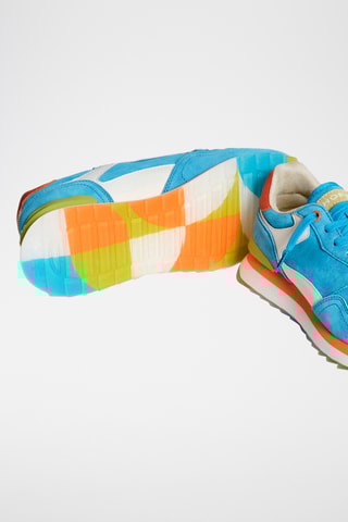 Sneakers in pelle Caelum - Blu