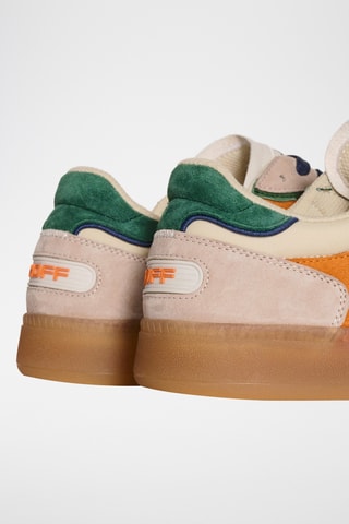 Sneakers in pelle Park - Beige