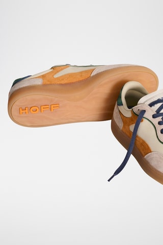 Sneakers in pelle Park - Beige