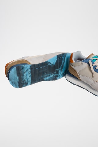 Sneakers in pelle Santiago - Beige