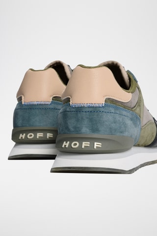 Sneakers in pelle Quebec - Kaki