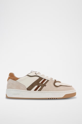 Sneakers in pelle Trocadero - Beige e marrone