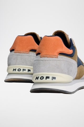 Sneakers in pelle Biarritz - Marrone e navy