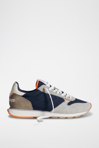 Sneakers in pelle Delos - Navy