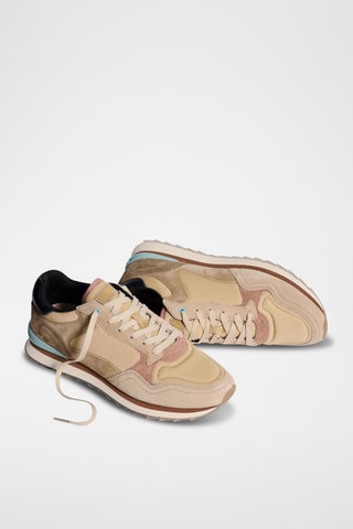 Sneakers in pelle Avignon - Beige