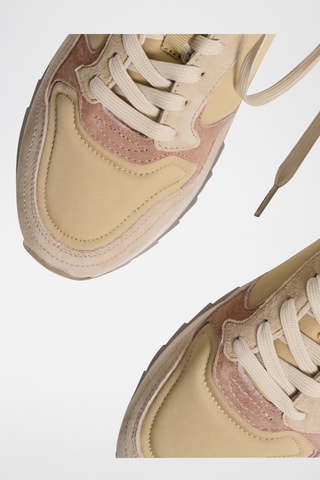 Sneakers in pelle Avignon - Beige