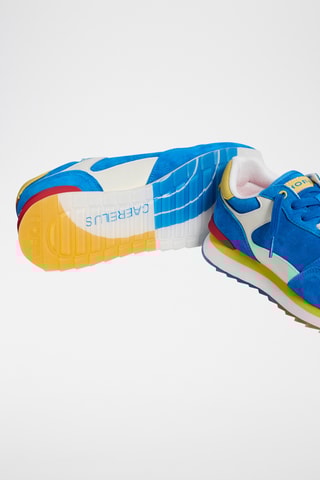 Sneakers in pelle scamosciata Caeruleus - Blu