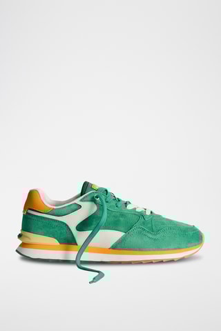 Sneakers in pelle scamosciata Virdis - Verde