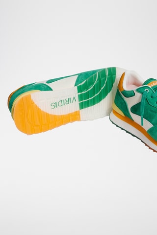 Sneakers in pelle scamosciata Virdis - Verde