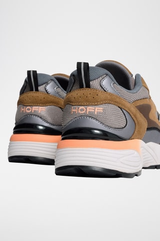 Sneakers in pelle South Carolina - Marrone