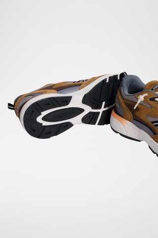 Sneakers in pelle South Carolina - Marrone