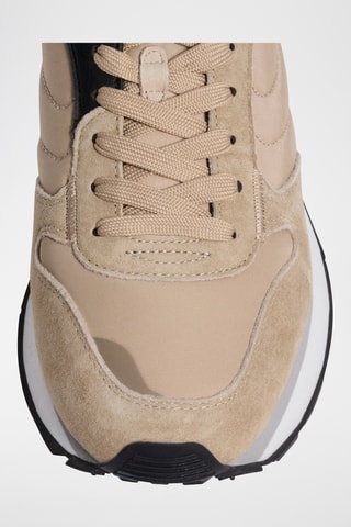 Sneakers in pelle Ambracia - Beige