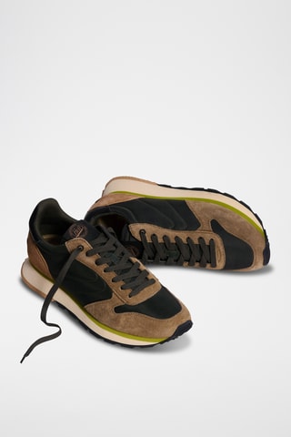 Sneakers in pelle Pella - Nero