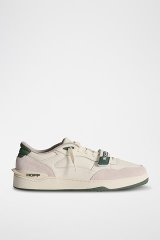 Sneakers in pelle Drifter - Beige e verde