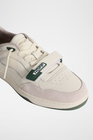 Sneakers in pelle Drifter - Beige e verde