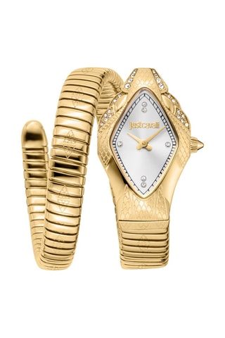 Stalen Quartz Horloge - Goudkleurig