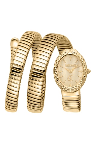 Stalen Quartz Horloge - Goudkleurig